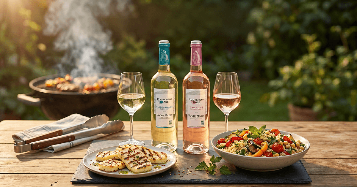Bästa vinet till grillad halloumi och vegetariskt 2026