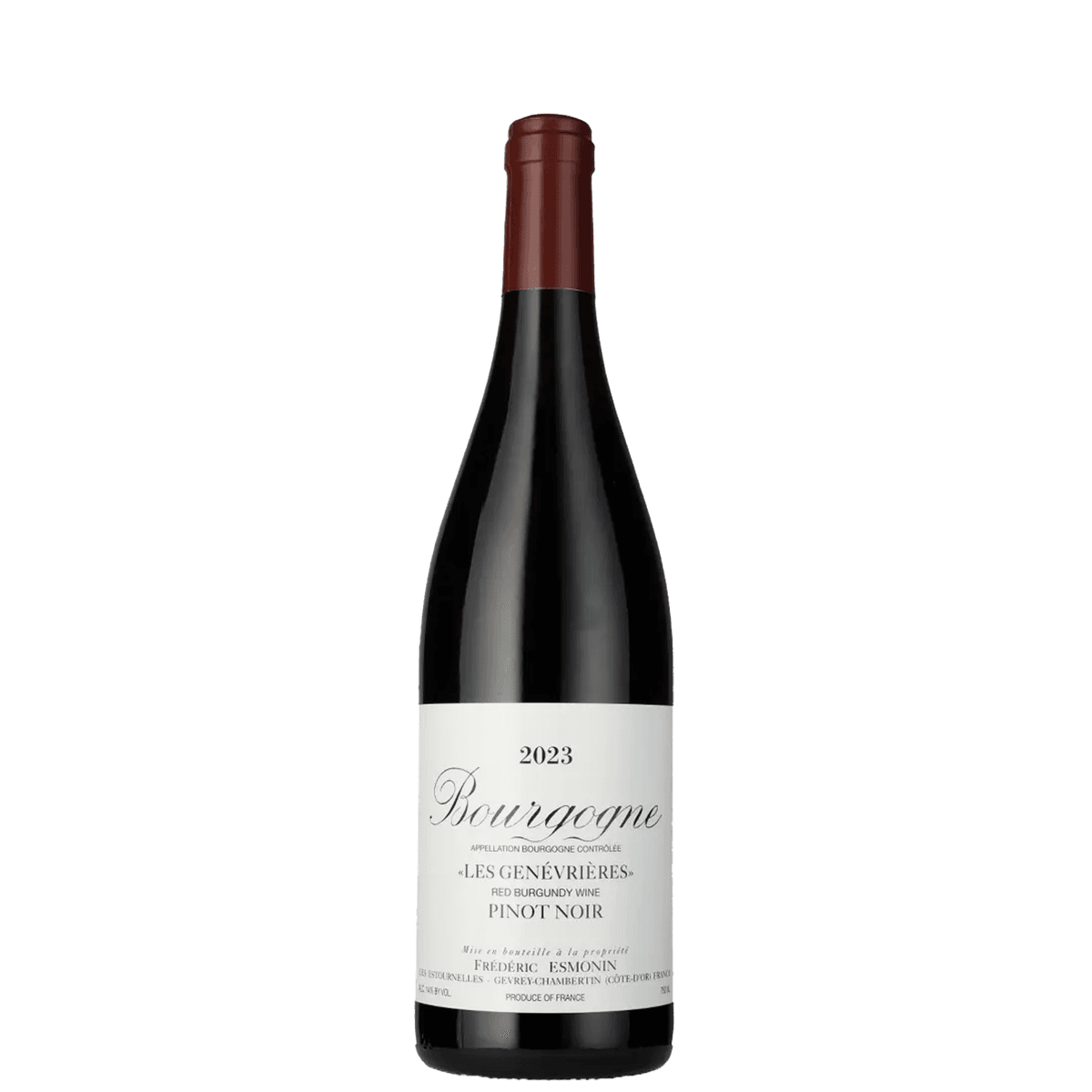 Frédéric Esmonin, Bourgogne Pinot Noir Les Genévrières 2023 flaska