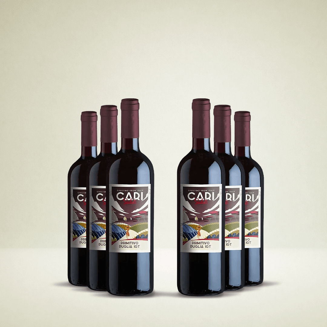 Fyllig och smakrik Primitivo, likt Appassimento