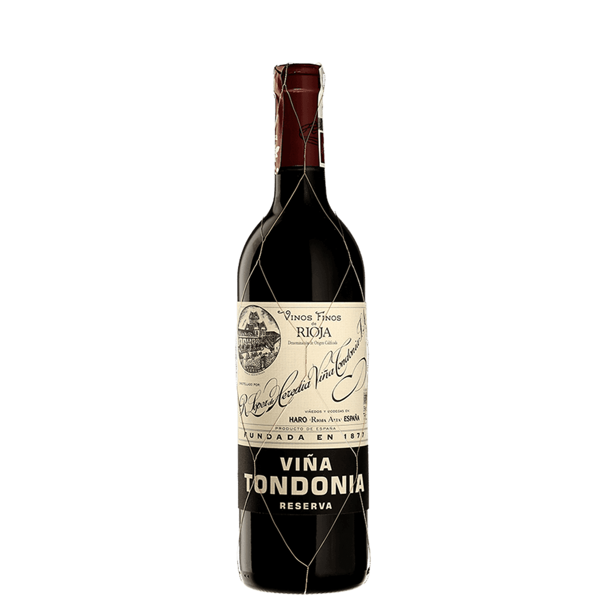 Vina Tondonia, Tondonia Reserva 2012 flaska