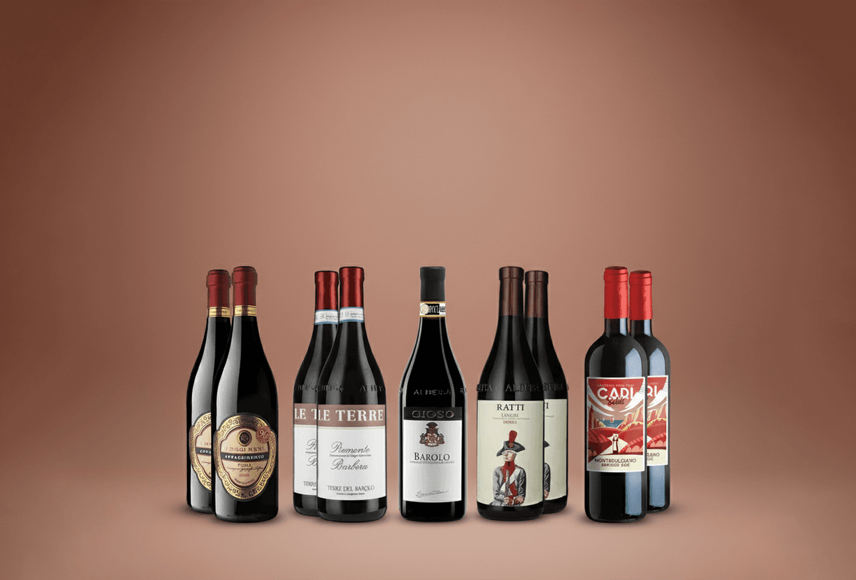 Våra bästsäljare från Italien i en låda